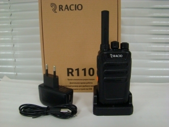RACIO R-110  400-470 МГц, 2 Вт,16 к.,АКБ 3000 мАч Li-Ion